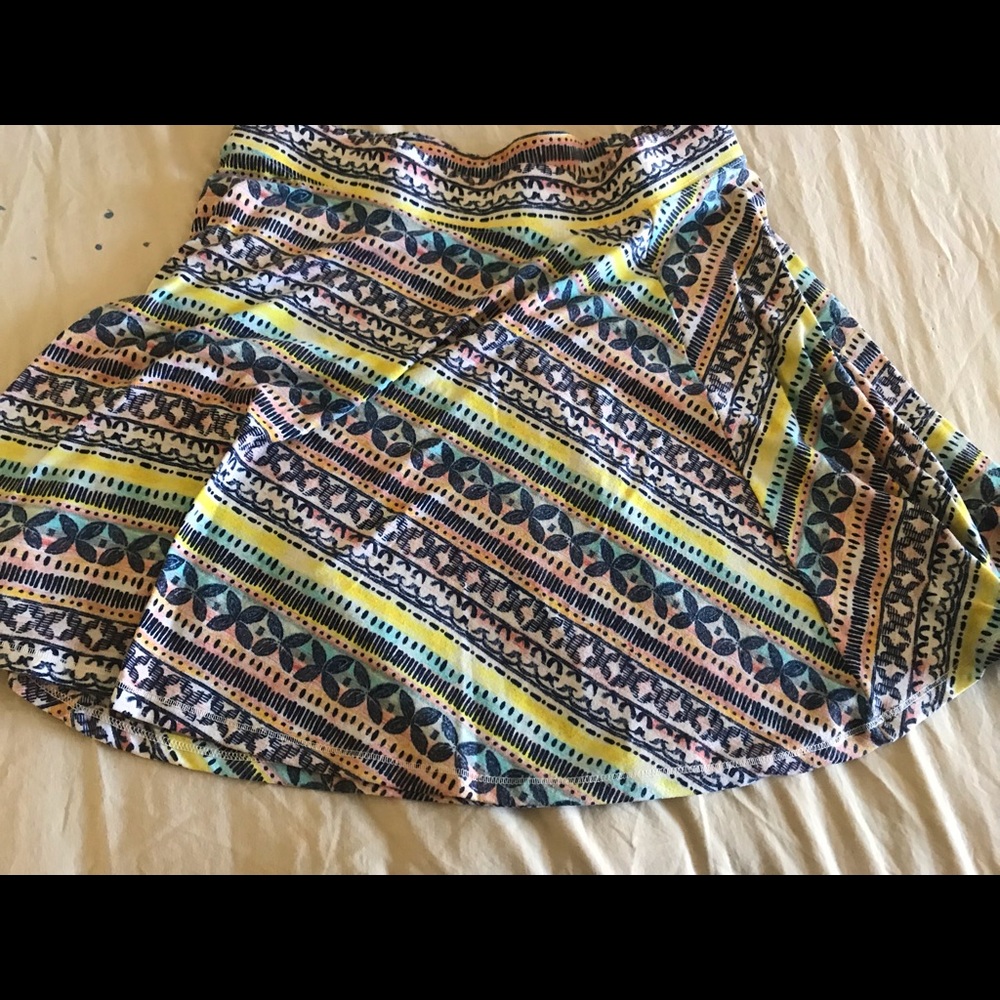 Patterned skirt
